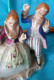 Delcampe - 2 Personnages Porcelaine ? - Other & Unclassified