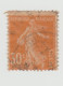 France Timbre Type SEMEUSE YT 141 Piquage à Cheval - Oblitéré - Used Stamps