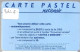 CARTE²° PUCE-BULL F-FRANCE TELECOM-PASTEL-NATIONALE- V°LE 10 / En Bas France Telecom Segur-75700-Paris-TBE - Pastel Cards