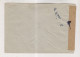 YUGOSLAVIA,1952 ZAGREB  Censored  Cover To Austria - Lettres & Documents