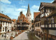 72526683 Michelstadt Marktplatz Mit Historischem Rathaus Erbaut 1484 Fachwerkhau - Michelstadt