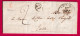 CAD TYPE 13 MEYSSAC CORREZE BOITE RURALE EN ROUGE DE BOULOU DECIME RURAL POUR TULLE LETTRE - 1801-1848: Vorläufer XIX