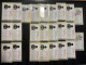 Delcampe - 325 Very Scarce Label Stamps Testing Machine - Duplicates Stockbook - Unused Stamps