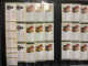 Delcampe - 325 Very Scarce Label Stamps Testing Machine - Duplicates Stockbook - Neufs