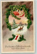 39270911 - Pilze Reh Vierblaettriger Klee Kalender Glueckwunsch - New Year