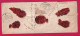 N°14 X2 BLEU LAITEUX PC 2186 MOULINS EN GILBERT NIEVRE LETTRE CHARGE POUR MOULINS ALLIER 1855 LETTRE - 1849-1876: Période Classique