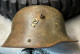 WW1 German M,16 Steel Helmet - (Mod.1916 Stahlhelm) - Afghan Used - Size ET 64 - Headpieces, Headdresses