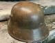 Delcampe - WW1 German M,16 Steel Helmet - (Mod.1916 Stahlhelm) - Afghan Used - Size ET 64 - Hoeden