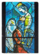 DAVID UND BATHSEBA - DETAIL // MARC CHAGALLS CHORFENSTER // PFARRKIRCHE ST. STEPHAN - MAINZ // 1979 - Sonstige & Ohne Zuordnung