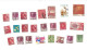 Collection De 52 Timbres  Oblitérés. - Collections