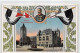39119711 - Patriotische Ansichtskarte Posen / Poznan. Koenigliches Residenzschloss Mit Befreier Des Ostens General-Feld - Poland