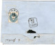 78991 - Österreich - 18.. - 10Kr Wappen (Mgl) MiF A R-FaltBf PAGO -> ZARA - Lettres & Documents
