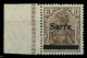 SAARGEBIET GERMANIA Nr 3II Postfrisch ATTEST X7B0EC2 - Unused Stamps