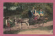 Transportation- Donkey Pull One Cart With People On It- Un Coup De Vent- Small Size, Divided Back, Ed. ELD, New - Anes