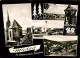 73867086 Mudau Kirche Odenwaldhalle Bildstock Panorama Uenglertsgrund Mudau - Autres & Non Classés