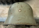 Delcampe - WW1 German M.18 Steel Helmet – (Mod.1918 Stahlhelm) – Afghan Used - Rare Size 66 - Headpieces, Headdresses