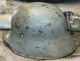 Delcampe - WW1 German M.18 Steel Helmet – (Mod.1918 Stahlhelm) – Afghan Used - Rare Size 66 - Headpieces, Headdresses
