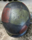 WW1 German M.18 Cutout Steel Helmet – Genuine M.1918 Stahlhelm Shell - Restored - Headpieces, Headdresses