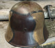 Delcampe - WW1 Austro Hungarian M.17 Stahlhelm (German Type Steel Helmet) – 3 Colour Camo - Casques & Coiffures