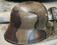Delcampe - WW1 Austro Hungarian M.17 Stahlhelm (German Type Steel Helmet) – 3 Colour Camo - Casques & Coiffures