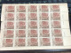Sheet Vietnam South Stamps Before 1975(0$ 50 Struggle And Construction1966) 1 Pcs25 Stamps Quality Good - Vietnam