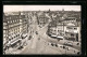 AK Luxembourg, Avenuede La Liberté Et Vue Genérale, Strassenbahn  - Tramways