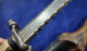 Delcampe - German Sawback Blade Bayonet 43 AGV Scabbard Custom Stag Handle WW1 - Armi Bianche