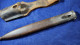 Delcampe - German Sawback Blade Bayonet 43 AGV Scabbard Custom Stag Handle WW1 - Armes Blanches