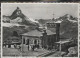 10957986 Gornergrat Zermatt Bahnhof Matterhorn Dent Blanche Zug Gornergrat Zerma - Other & Unclassified