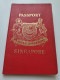 SINGAPORE Passport Passeport Reisepass Of A School Principal - FREE SHIPPING! - Historical Documents