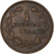 Etats Allemands, BADEN, Leopold I, 3 Kreuzer, 1844, Karlsruhe, Cuivre, SUP - Petites Monnaies & Autres Subdivisions