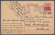 Ep CP 10c Rouge (type OC3) De ENGHIEN Flam. BRUSSEL-BRUXELLES /28.VIII 1915 Pour Prisonnier De Guerre Au Camp De HARDERW - Krijgsgevangenen
