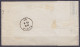 L. "Fabrique De Produits Chimiques" Affr. N°10 P199 Càd AUVELAIS /14-4-1863 (utilisation Tardive D'un Non-dentelé !) Pou - 1858-1862 Medaillons (9/12)