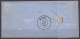 L. Affr. N°15 Lpts "317" Càd ROUX /2 NOV. 1865 Pour NIEL (au Dos: Càd Arrivée BOOM) - 1863-1864 Medallions (13/16)