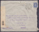 Norvège - LAC "Union Interparlementaire - Kristiania" Affr. 20ö Càd VINDEREN IAKER /13.IX.1917 Pour LA PANNE "via L'Angl - Covers & Documents