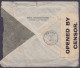 Norvège - LAC "Union Interparlementaire - Kristiania" Affr. 20ö Càd VINDEREN IAKER /13.IX.1917 Pour LA PANNE "via L'Angl - Briefe U. Dokumente