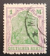 Deutsches Reich 1920, Mi 150 Plattenfehler I, Gestempelt, Geprüft - Used Stamps