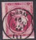 GREECE 1862-67 Large Hermes Head Consecutive Athens Prints 80 L Carmine Vl. 34 A - Oblitérés