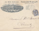 Belgien: 1901: Letter From Bruxelles To Chemnitz-Au Bon Marche - Andere & Zonder Classificatie