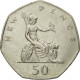 Monnaie, Grande-Bretagne, Elizabeth II, 50 New Pence, 1978, TTB, Copper-nickel - 50 Pence