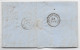 FRANCE N°23 X2 LETTRE COVER GC 3103 TYPE 15 REIMS 29 OCT 1863 MARNE LETTRE POUR BELGIQUE - 1849-1876: Classic Period