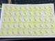 Vietnam South Sheet Stamps Before 1975(20$ Orchidees 1974) 1 Pcs 50 Stamps Quality Good - Viêt-Nam