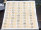 Vietnam South Sheet Stamps Before 1975(wedge Overprint) 1 Pcs 50 Stamps Quality Good - Vietnam