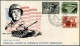 FDC 1032/36 - Memoriaal Generaal Patton - 1951-1960