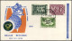 FDC 1053/62 + PA30/35 - Verenigde Naties Op De Wereldtentoonstelling Te Brussel - 1951-1960