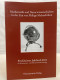 Mathematik Und Naturwissenschaften In Der Zeit Von Philipp Melanchthon : Akten Des Gemeinsam Mit Dem Cauchy-Fo - 4. 1789-1914