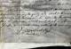 PARCHEMIN EN PEAU / 16 AVRIL 1731 / SIGNE DIDIER COMTE DE MONTJOYE / GOMBART / EVOCATION COMTE DE BOURGOGNE 35 X 26 Cm - Manuscripts