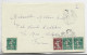 OMF SYRIE SYRIA SEMEUSE 10C VERTX3+20C BRUN LETTRE COVER DAMAS 1923 TO FRANCE - Covers & Documents