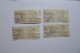 4 Coupons EMPRUNT HELLENIQUE 5% - 1914  -  Royaume De GRECE  - - Other & Unclassified