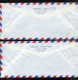 Hong Kong - 2 Air Mail Covers Mailed To FIMOLA  LYON  In 1967 By RHODIA ASIA - Briefe U. Dokumente